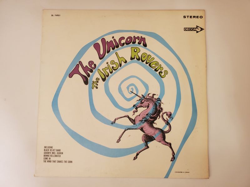 The Irish Rovers The Unicorn vinyl record